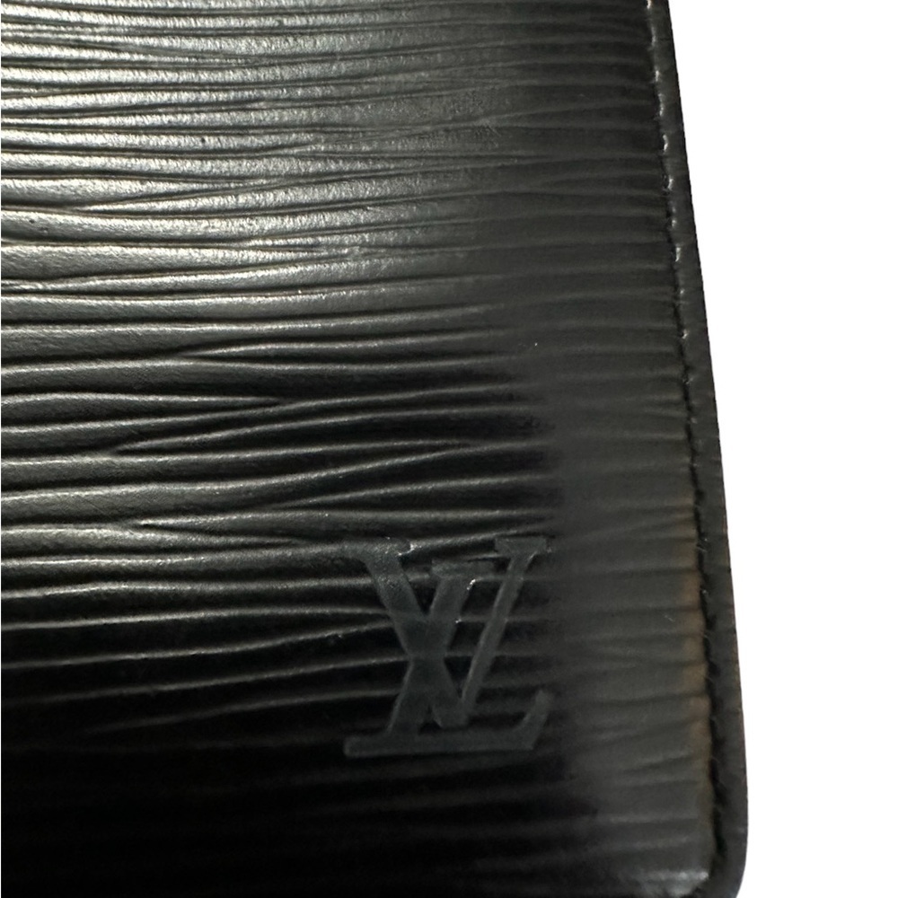 Louis Vuitton Porte Valeurs Cartes Credit, Black Epi Leather - Pre Owned Conditi - Picture 3 of 9